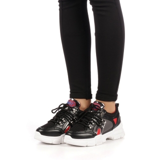 Γυναικεία αθλητικά παπούτσια Nohea μαύρα
